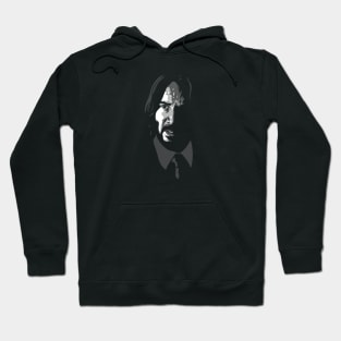 Keanu Reeves greyscale Hoodie